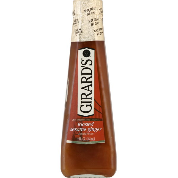 Salad Dressing & Toppings Girard's Vinaigrette, Toasted Sesame Ginger hero