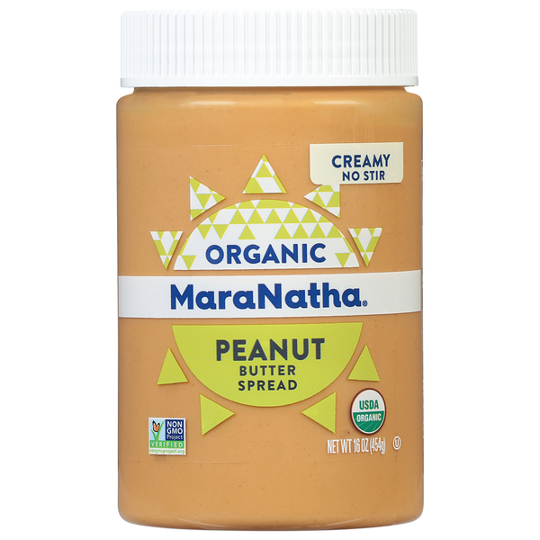 Preserved Dips & Spreads MaraNatha Peanut Butter Spread, Organic, No Stir, Creamy hero