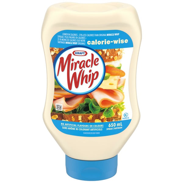 Preserved Dips & Spreads Miracle Whip Calorie Wise Spread hero