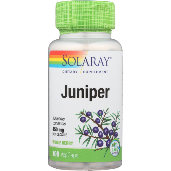 Herb Set Solaray Juniper Berries Capsules hero