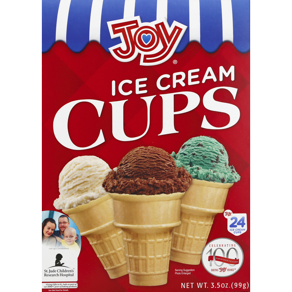 Ice Cream Toppings Joy Ice Cream Cups hero