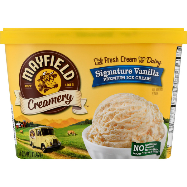 Ice Cream & Ice Mayfield Dairy Farms Signature Vanilla Ice Cream hero