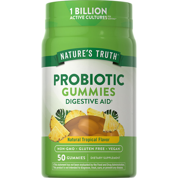 Digestion Nature's Truth Digestive Probiotic Gummies hero