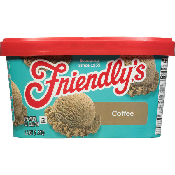 Ice Cream & Ice Friendly's Ice Cream Premium Rich & Creamy Coffee 1.5 Quart Scround hero