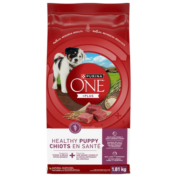 Dog Food & Care Purina ONE +Plus Healthy Puppy Formula Lamb hero