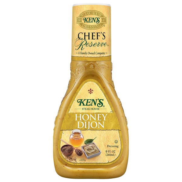 Salad Dressing & Toppings Ken's Steak House Dressing, Honey Dijon hero