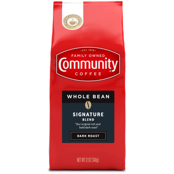 Coffee Community Coffee Signature Blend Dark Roast Whole Bean Coffee hero