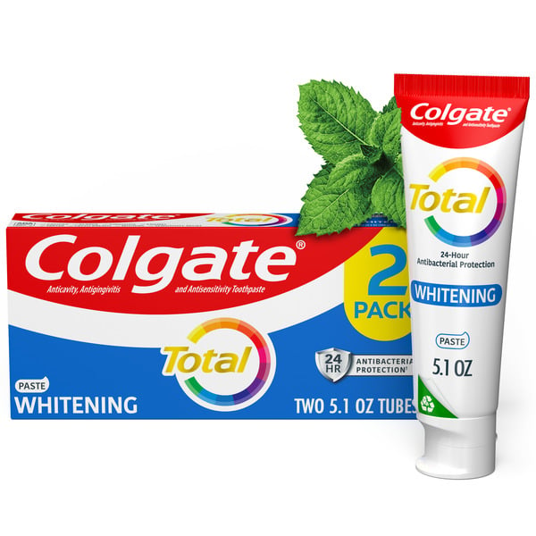 Oral Hygiene Colgate Whitening Toothpaste, Mint hero