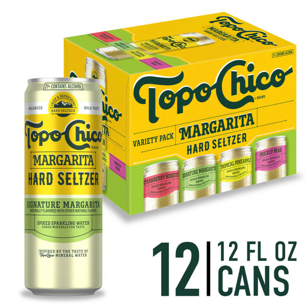 Beers & Coolers Topo Chico Margarita Hard Seltzer Variety Pack hero