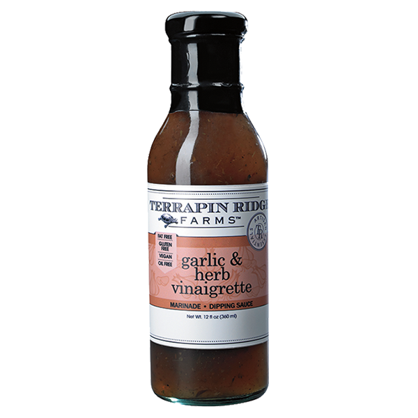 Salad Dressing & Toppings Terrapin Ridge Farms Garlic & Herb Vinaigrette hero