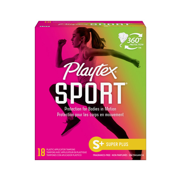 Feminine Care Playtex Tampons Unscented Super Plus Absorbency - 18 Count hero