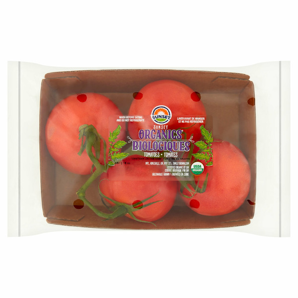 Sunset Organics Tomatoes hero