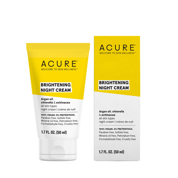 Facial Care ACURE Brightening Night Cream hero