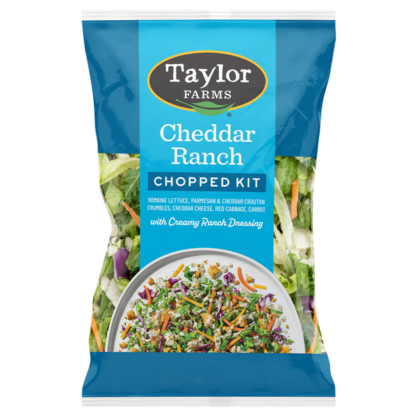 Packaged Vegetables & Fruits Taylor Farms Cheddar Ranch Chopped Salad Kit hero