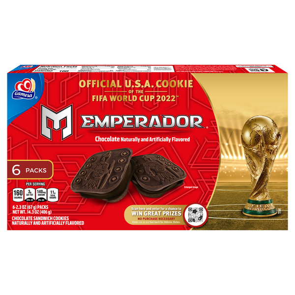 Frozen Dessert Emperador Distillers, Inc. Chocolate Cookies hero