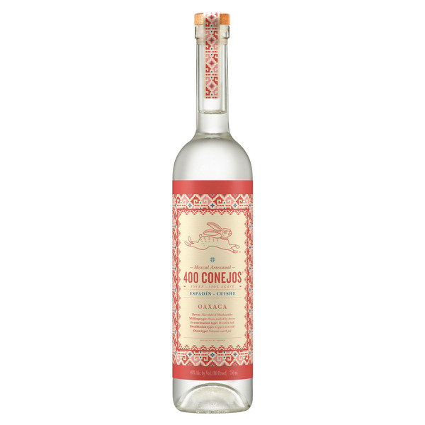 Spirits 400 Conejos Cuishe Mezcal Joven hero