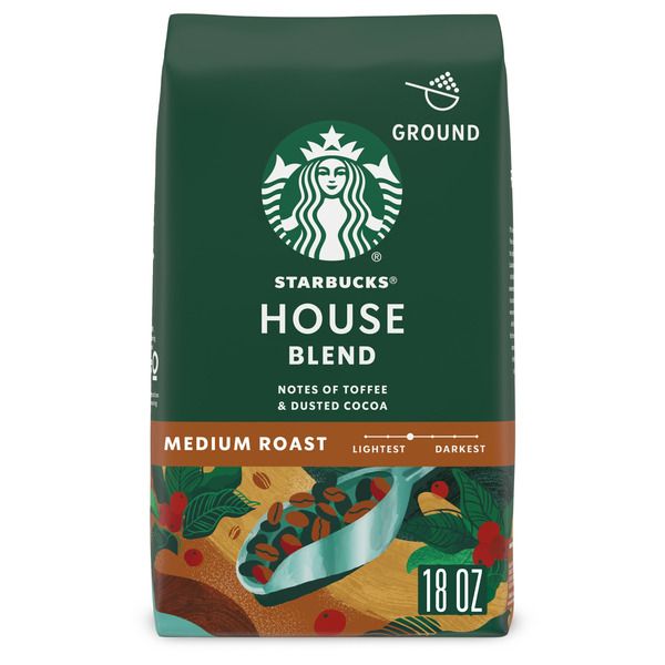 Coffee Starbucks House Blend Medium Roast Ground Coffee hero