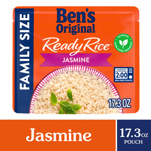 Ben's Original Jasmine Rice Family Size Pouch hero