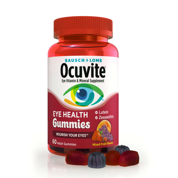 Vitamins & Supplements Ocuvite® Eye Vitamin & Mineral Supplement Eye Health Gummies hero