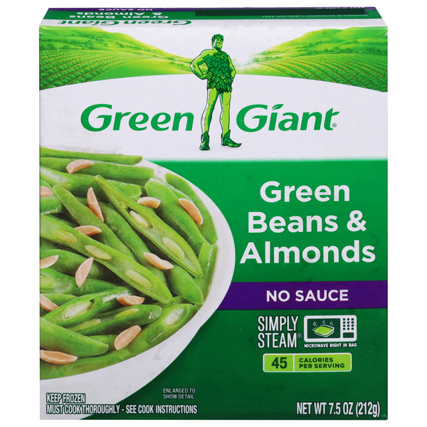 Frozen Produce Green Giant Green Beans & Almonds, No Sauce hero