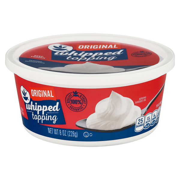 Frozen Dessert Store Brand Whipped Topping, Original hero