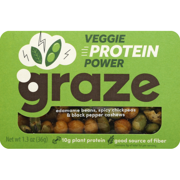 Chips & Pretzels Graze Veggie Protein Power hero