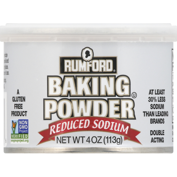 Baking Ingredients Rumford Baking Powder, Reduced Sodium hero