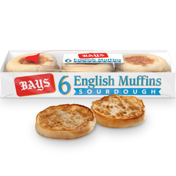 Other Refrigerated Goods Bays 6 count, Sourdough Pre-sliced English Muffins hero