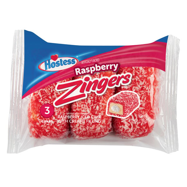 Cookies & Cakes Hostess Raspberry ZINGERS Single Serve hero