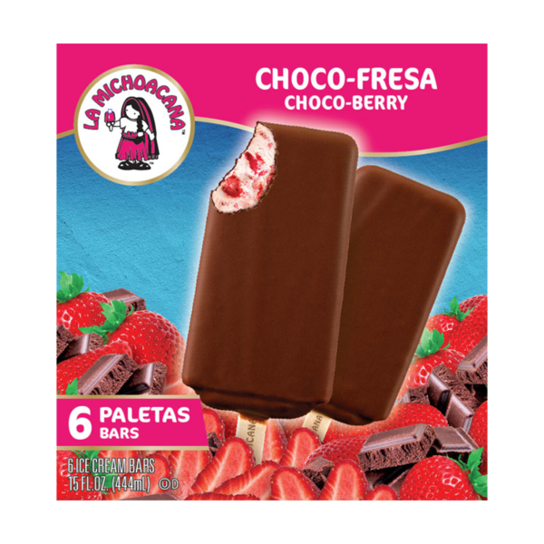 Ice Cream & Toppings La Michoacana Choco-Berry Ice Cream Bars Paletas hero