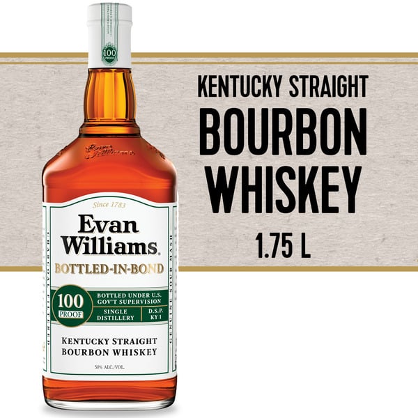 Whiskey Evan Williams Bottled-In-Bond hero