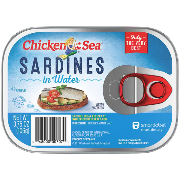 Chicken of the Sea Sardines hero