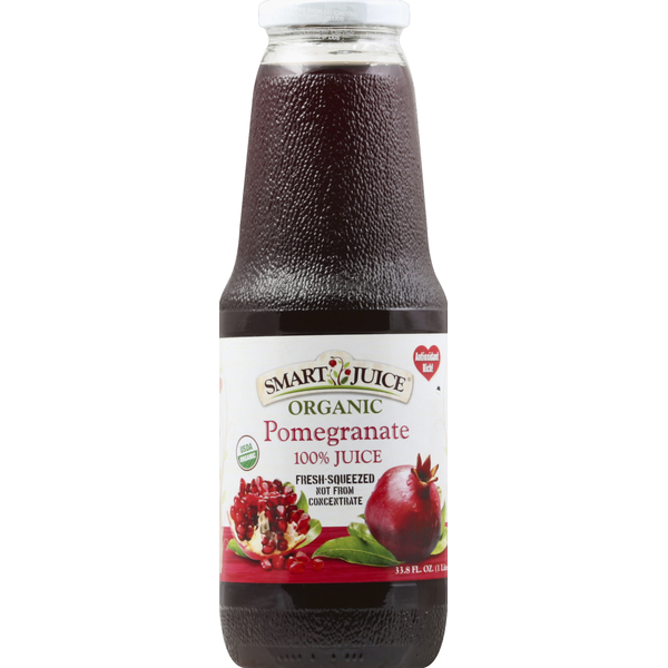 Juice & Nectars SMART JUICE 100% Juice, Organic, Pomegranate hero