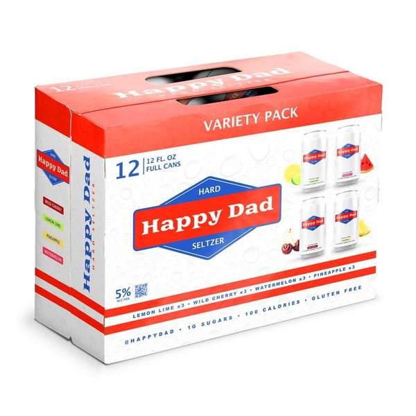 Happy Dad Hard Seltzer Variety Pack hero