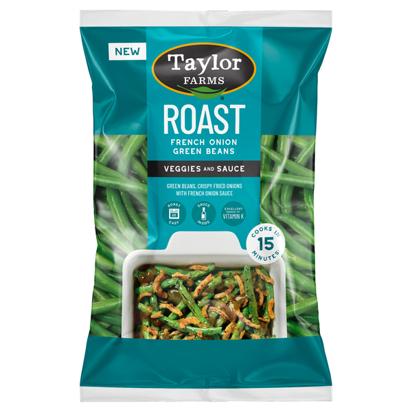 Taylor Farms French Onion Green Beans Roast Kit hero