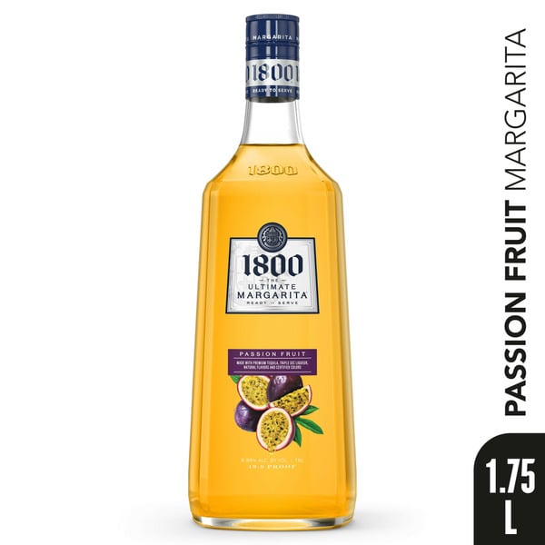 Prepared cocktails 1800 The Ultimate Margarita Passion Fruit Cocktail hero