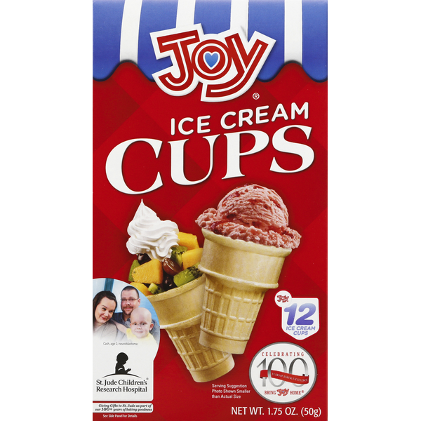 Ice Cream Toppings Joy Ice Cream Cups hero