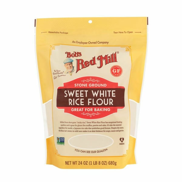 Baking Ingredients Bob's Red Mill Sweet White Rice Flour hero