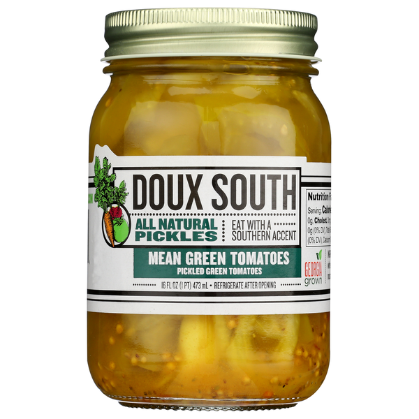 Pickled Goods & Olives Doux South Mean Green Tomatoes hero