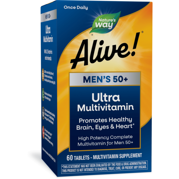 Vitamins & Supplements Nature's Way Alive!® Mens 50+ Ultra Multivitamin hero