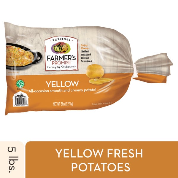 Fresh Vegetables Farmer's Promise Yellow Potatoes hero