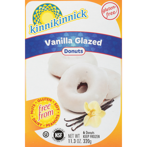 Frozen Dessert Kinnikinnick Donuts, Vanilla Glazed hero