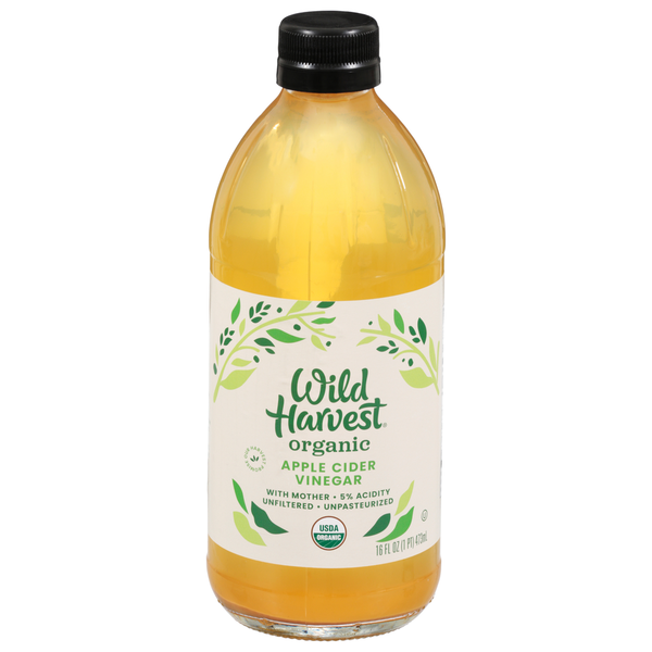 Oils & Vinegars Wild Harvest Vinegar, Organic, Apple Cider hero