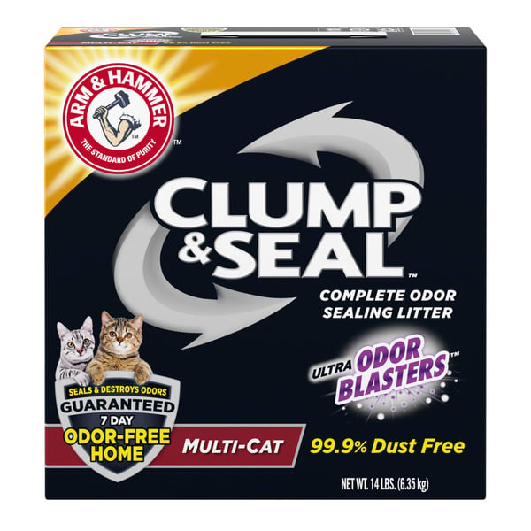 Cat Supplies Arm & Hammer Clump & Seal Multi-Cat Complete Odor Sealing Clumping Cat Litter hero