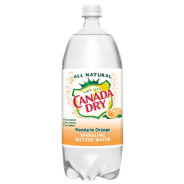 Water, Seltzer & Sparkling Water Canada Dry Mandarin Orange Sparkling Seltzer Water hero