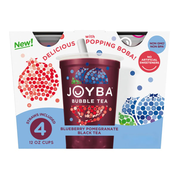 Joyba Blueberry Pomegranate Bubble Tea hero