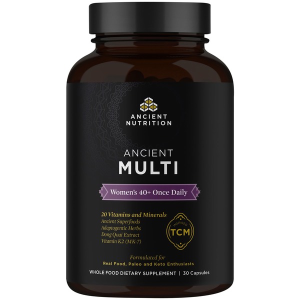 Women's Multivitamins Ancient Nutrition Ancient Multi, Women's 40+, Once Daily, Capsules hero