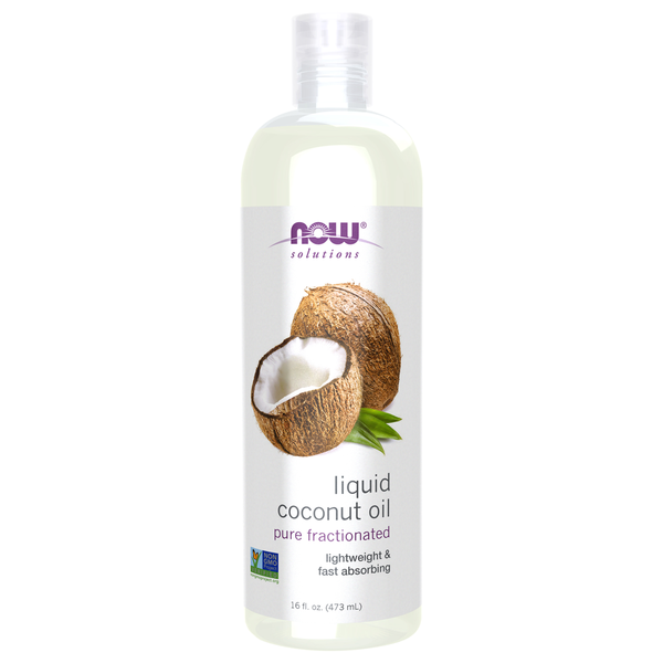 Body Lotion, Soap & Oils NOW Liquid Coconut Oil hero