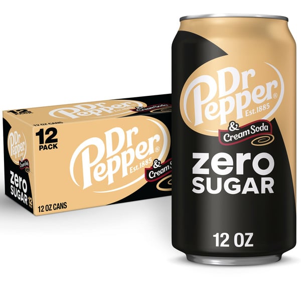 Soft Drinks Dr Pepper Zero Sugar Soda hero