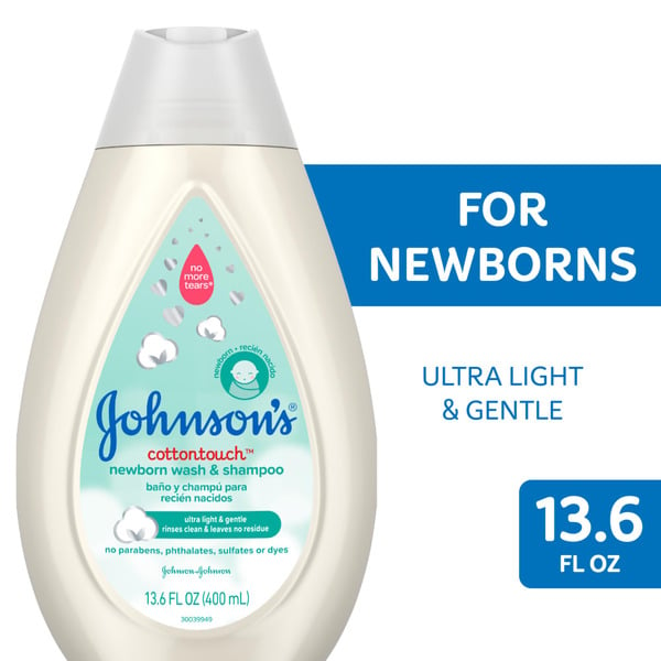 Baby Bath & Body Care Johnson's Cottontouch Newborn Wash & Shampoo hero